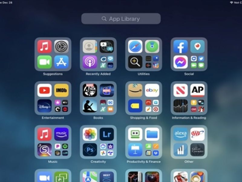 Cách chuyển ứng dụng ra màn hình chính iPhone