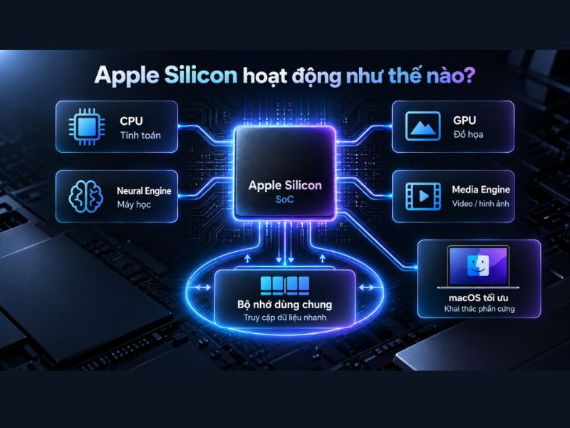 Cơ chế hoạt động của Apple Silicon