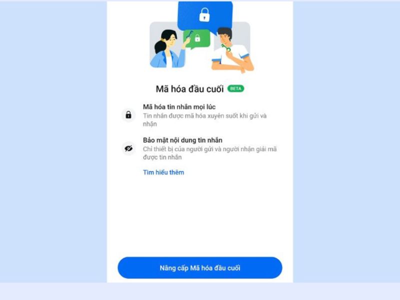 Có nên tắt mã hoá đầu cuối Zalo trên iPhone không?