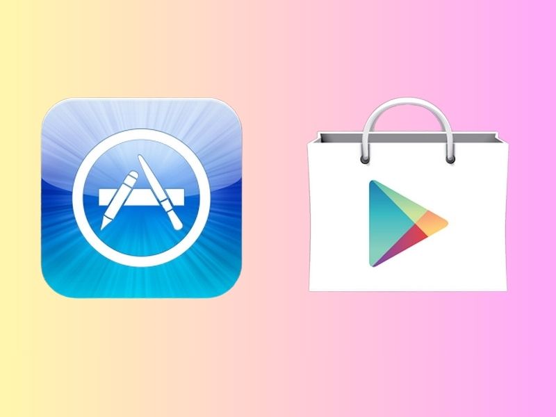 Đánh giá Google Play và App Store qua các tiêu chí