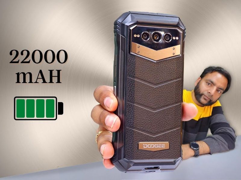 Điện thoại cho dân phượt pin 22000mAh