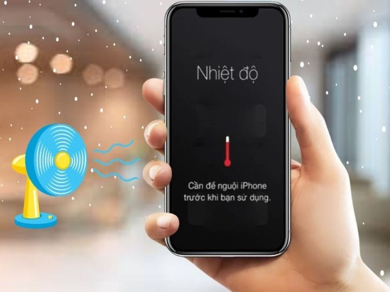 Điện thoại sập nguồn do quá nóng