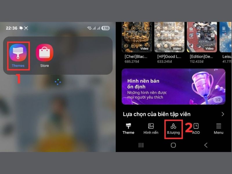 Cách đổi icon ứng dụng trên điện thoại Android