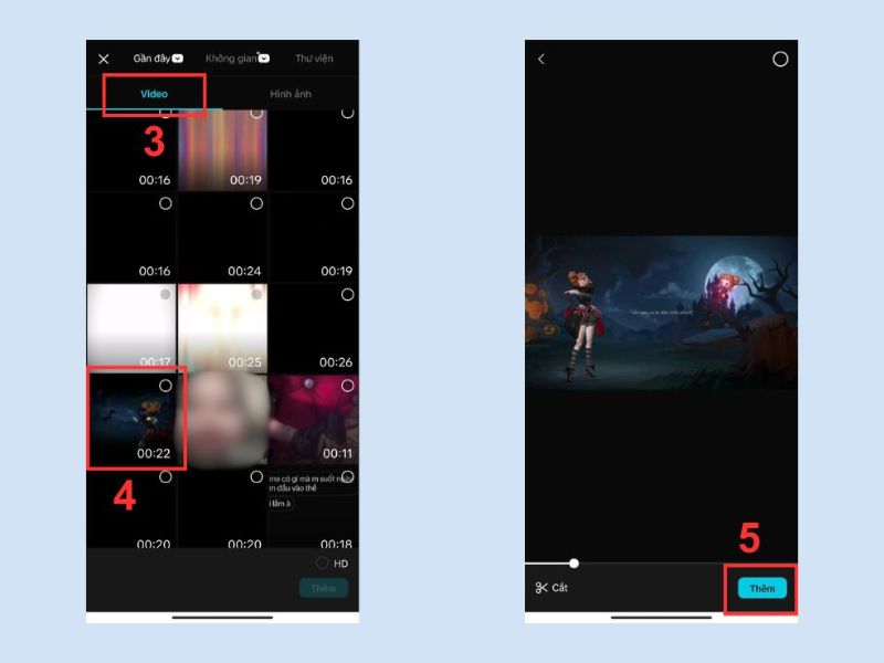 Tách âm thanh khỏi video trên điện thoại bằng Capcut