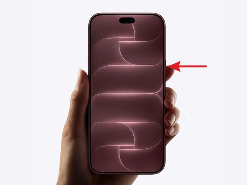 Dùng nút sườn để tắt màn hình iPhone 18 Pro Max
