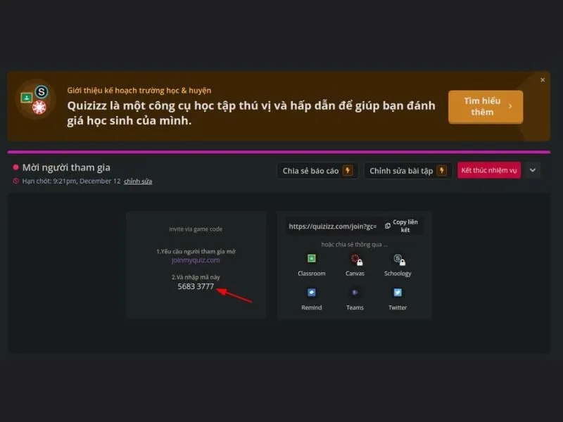 Cách hack Quizizz