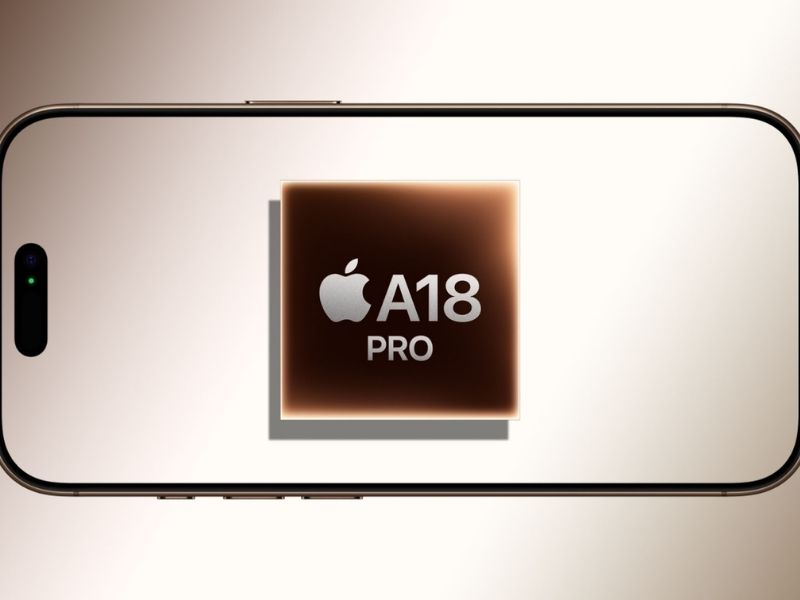 Hiệu năng mạnh mẽ với chip A18 Pro