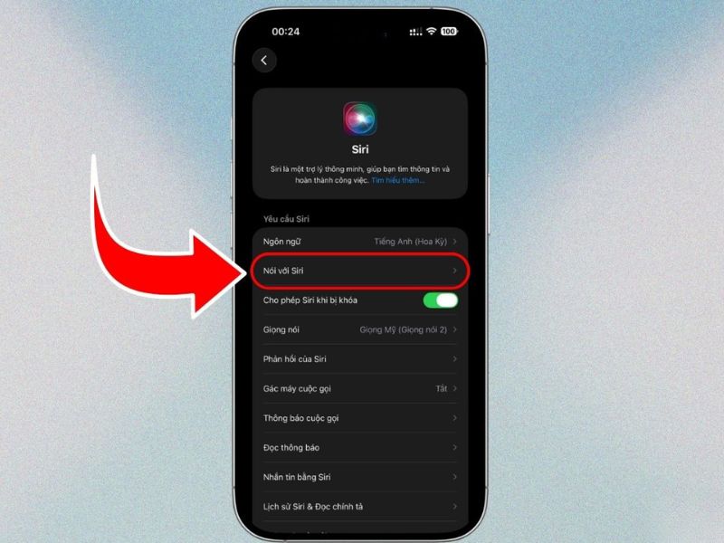 Hướng dẫn bật Siri trên iPhone 18 Pro Series để sử dụng bằng giọng nói