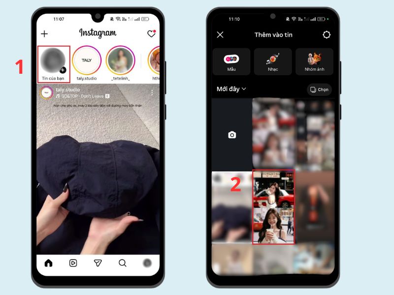Chỉnh ảnh hiệu ứng Flash trên Instagram