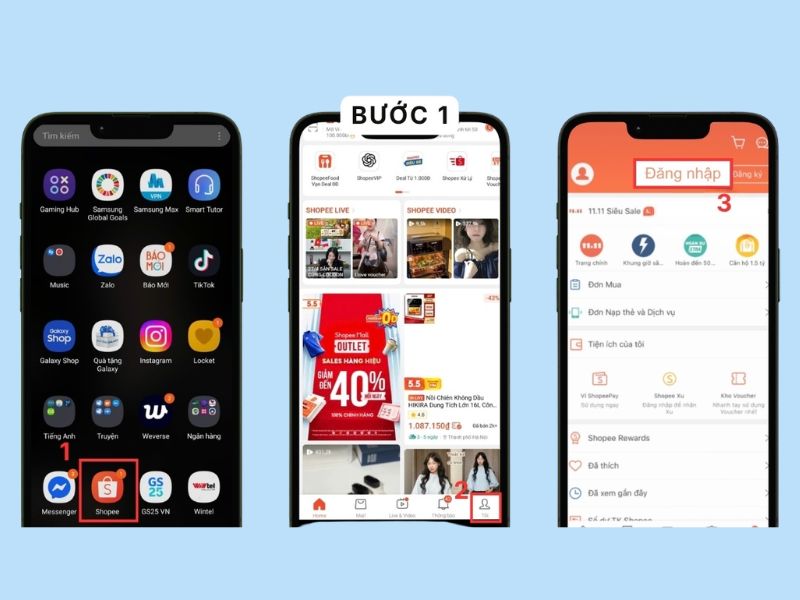 Cách đổi số điện thoại Shopee khi mất số điện thoại cũ