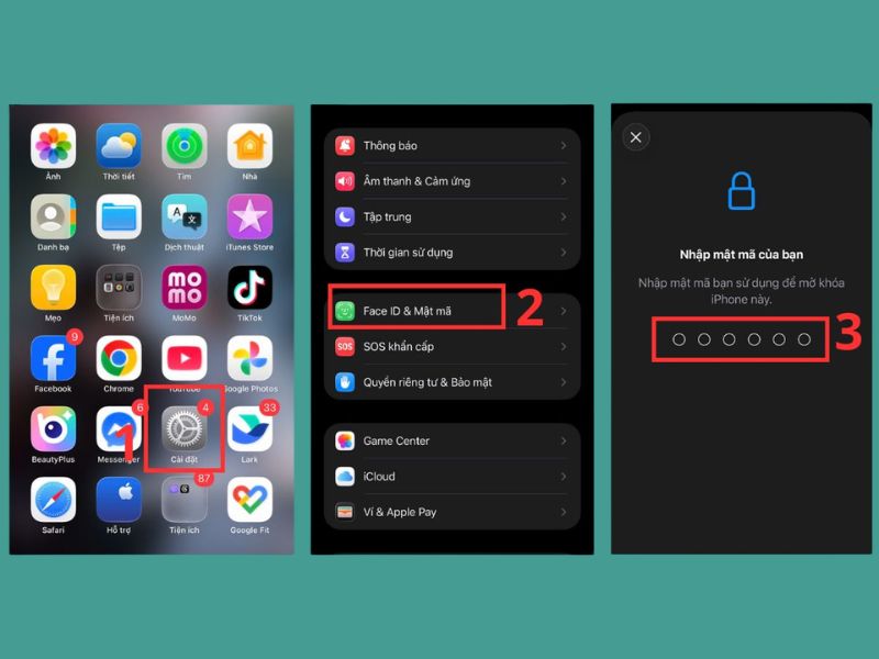 Hướng dẫn cài 2 Face ID với tính năng Diện mạo thay thế