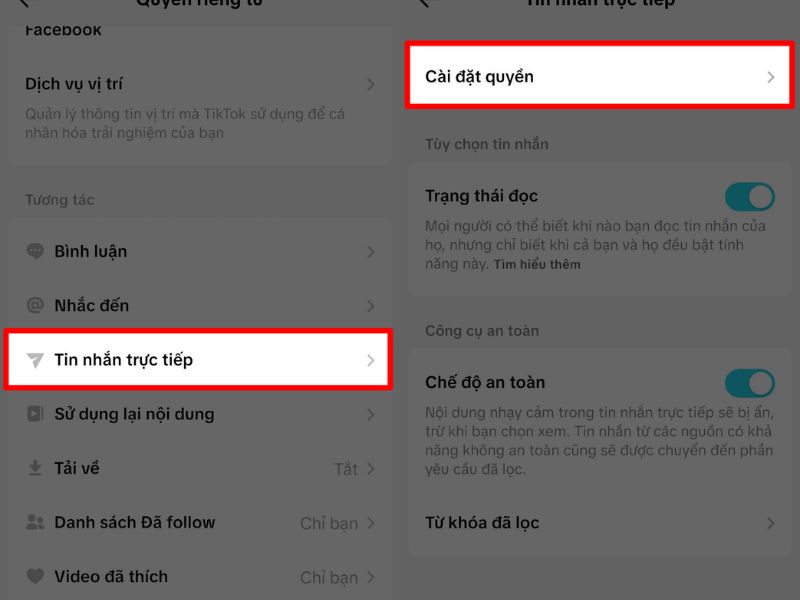 Hướng dẫn chi tiết cách chặn tin nhắn từ người lạ trên TikTok