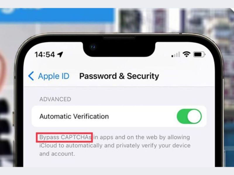 Tắt xác thực tự động trên iPhone