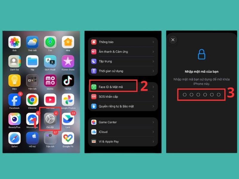 Hướng dẫn xóa hoặc thiết lập lại Face ID thứ hai trên iPhone