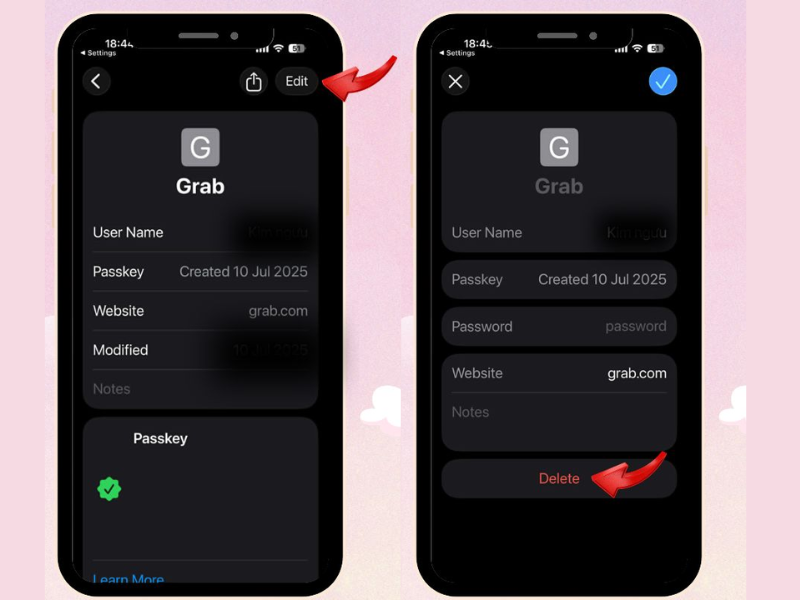 Cách xóa mật khẩu đã lưu trên iPhone