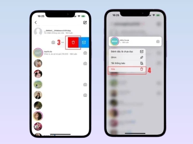 Cách xóa toàn bộ cuộc trò chuyện trên Instagram
