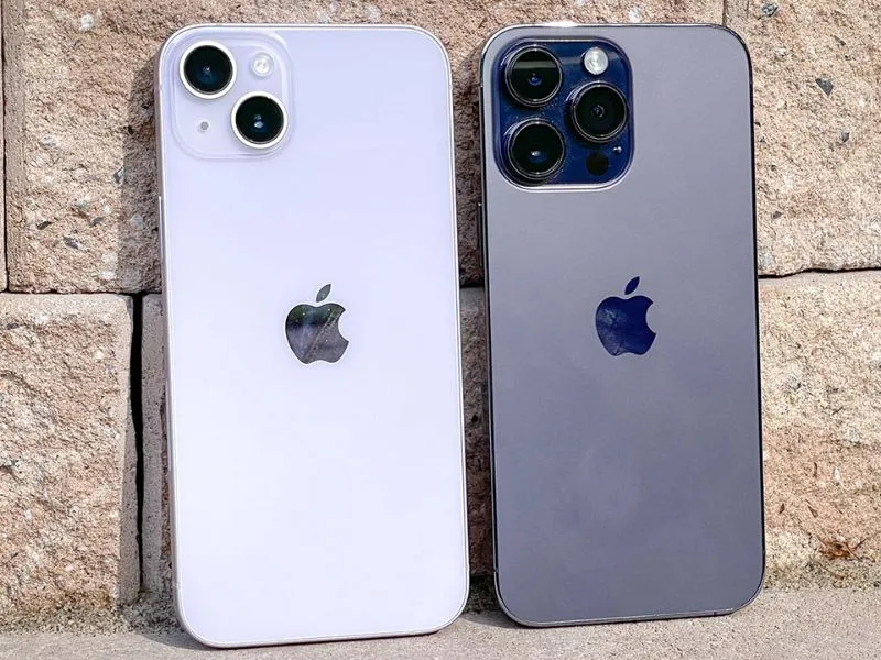 Thiết kế iPhone 14 Plus vs iPhone 14 Pro Max cao cấp