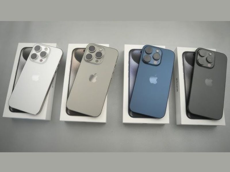 Điện thoại iPhone 15 Pro bao nhiêu GB