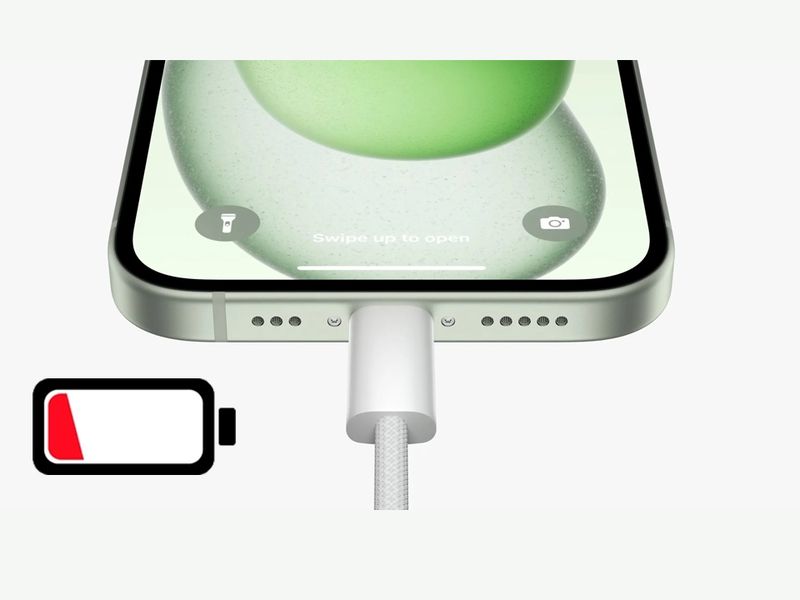 iPhone 15 Pro Max sạc không vào pin