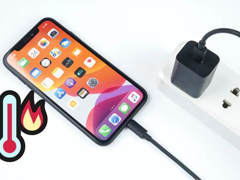 iPhone bị nóng khi sạc có bình thường không?