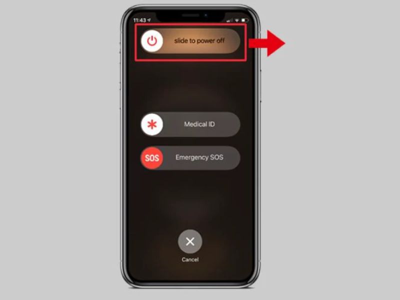 Khởi động lại iPhone 12 Pro Max