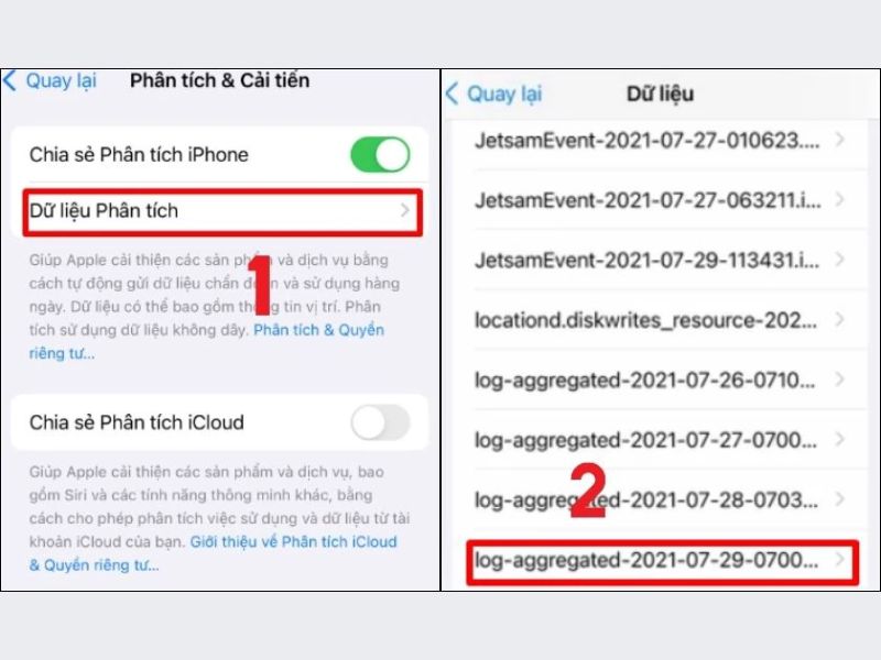 Hướng dẫn xem lịch sử chu kỳ sạc pin iPhone
