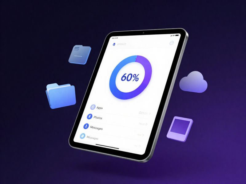Kiểm tra dung lượng trống trên iPad