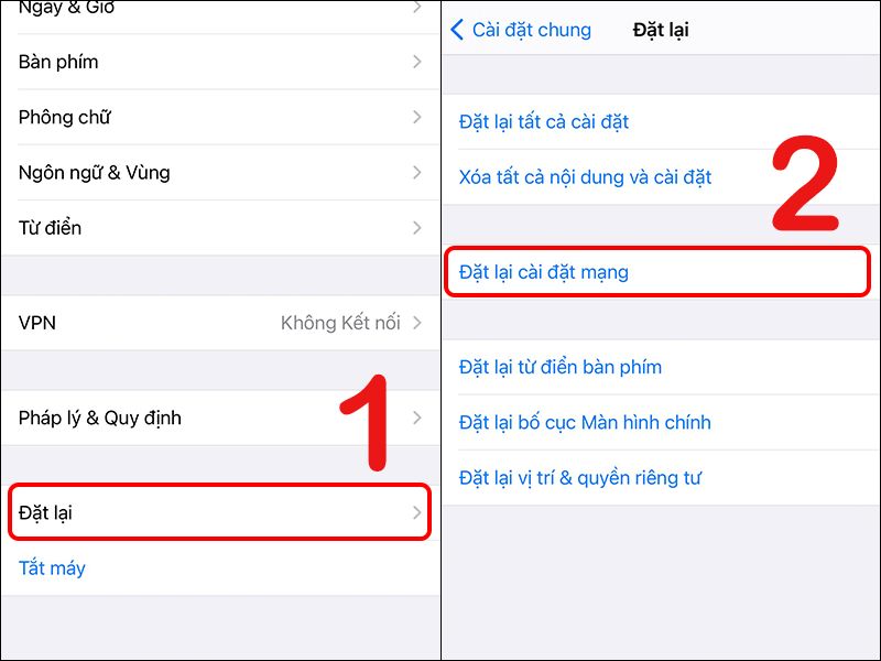 Kiểm tra SIM, sóng và tin nhắn từ nhà mạng