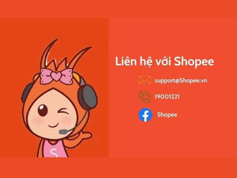 Liên hệ Shopee để hỗ trợ