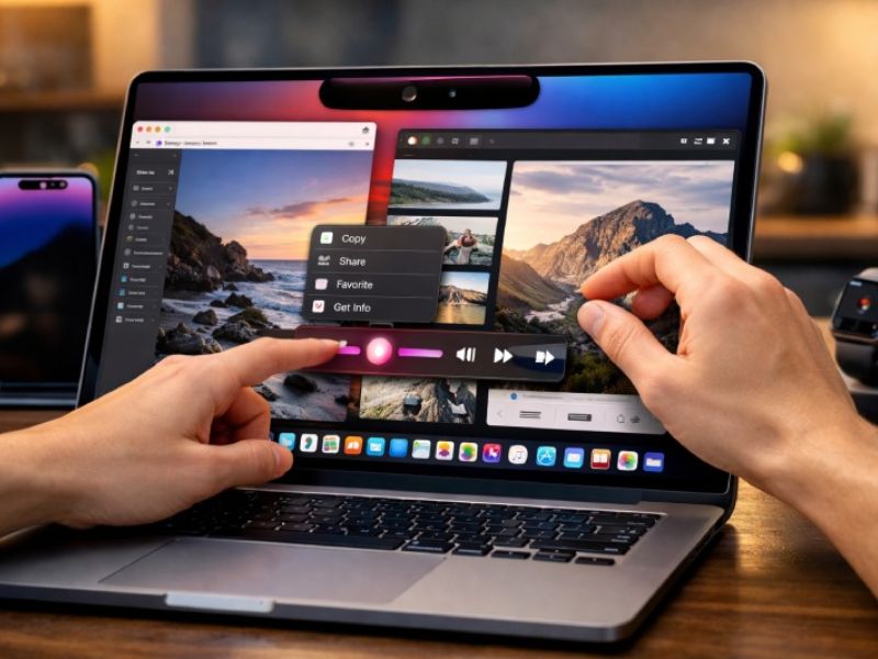 Macbook Pro sẽ có màn hình cảm ứng mới