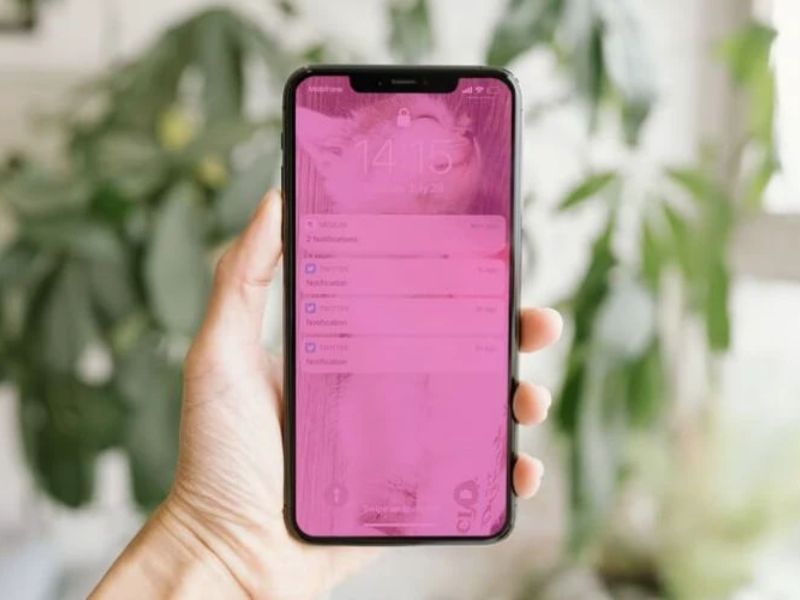 Kiểm tra màn hình iPhone bị lỗi màu do đâu