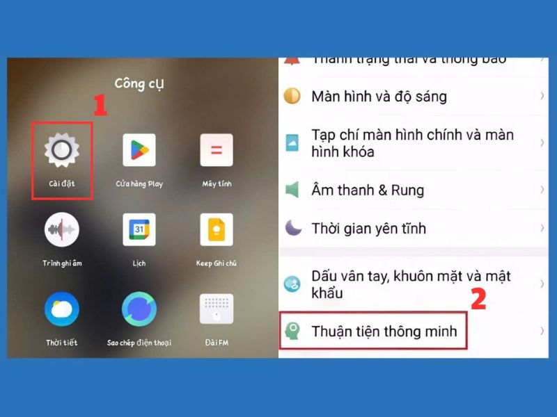 Hướng dẫn mở nút home ảo trên OPPO