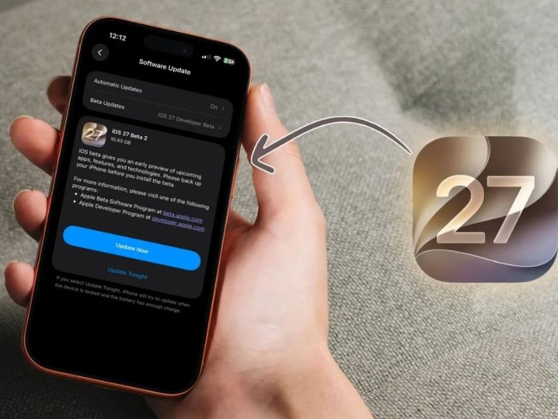 Một số lưu ý trước khi cập nhật iOS 27