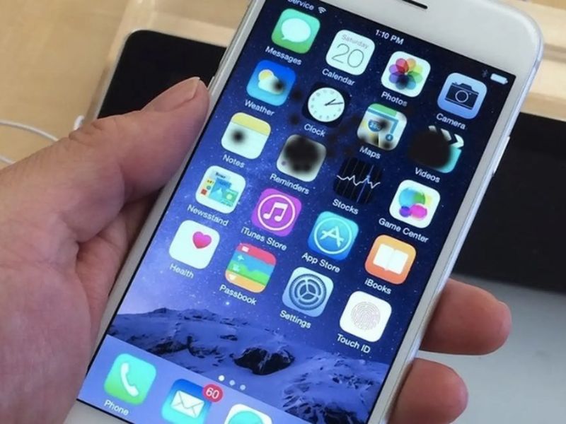 Nguyên nhân khiến màn hình điện thoại bị đen 1 góc