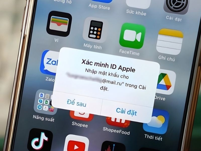 Nguyên nhân lỗi không nhận được mã xác minh ID Apple