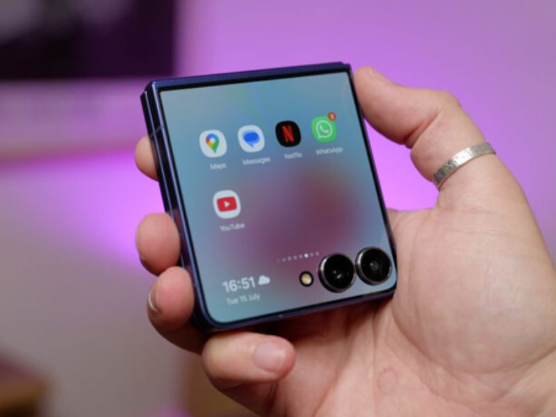 Những lưu ý khi chụp màn hình Galaxy Z Flip 8