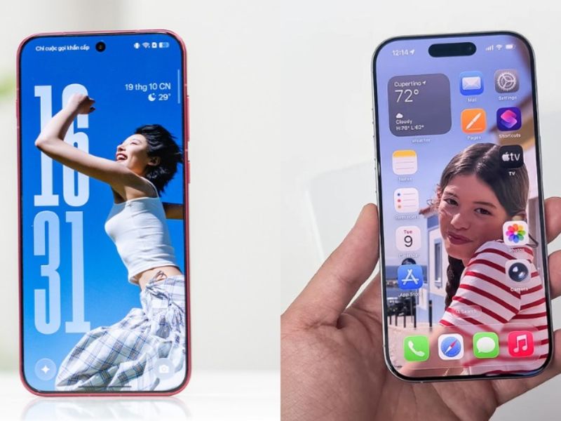 Màn hình OPPO Find X9 vs iPhone 17