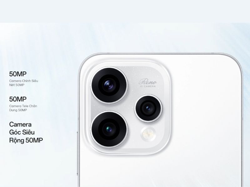 Camera sắc nét trên OPPO Reno 15 5G