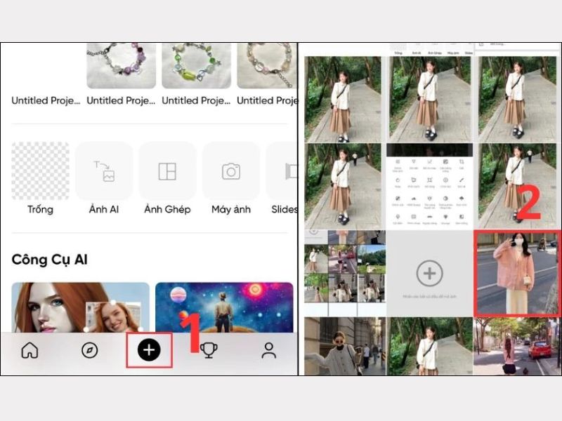Cách xóa người trên iPhone bằng Picsart