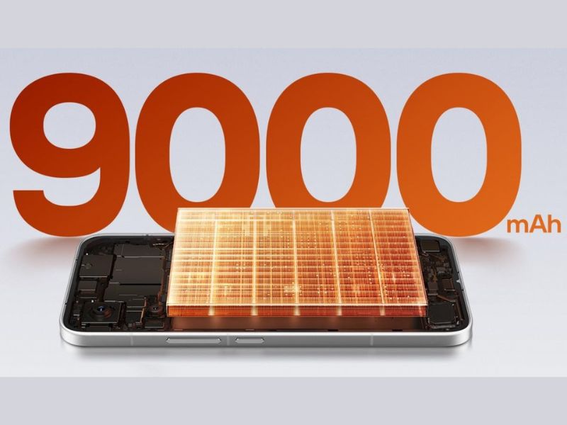 Redmi Turbo 5 series có viên pin 9000mAh