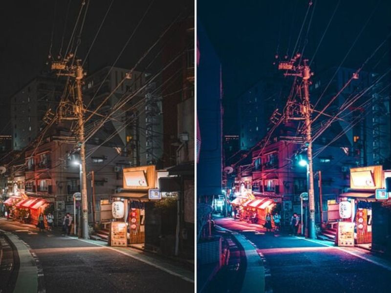 Preset chỉnh ảnh thiếu sáng và chụp ban đêm