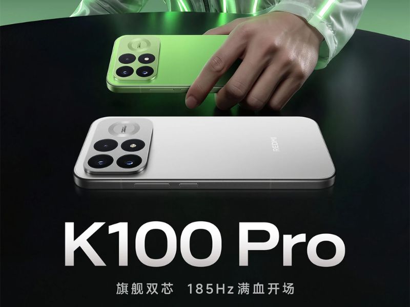 Điện thoại Redmi K100 Pro ra mắt có gì mới