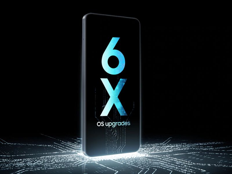 Hỗ trợ cập nhật lên tới 6 năm trên Samsung A07s