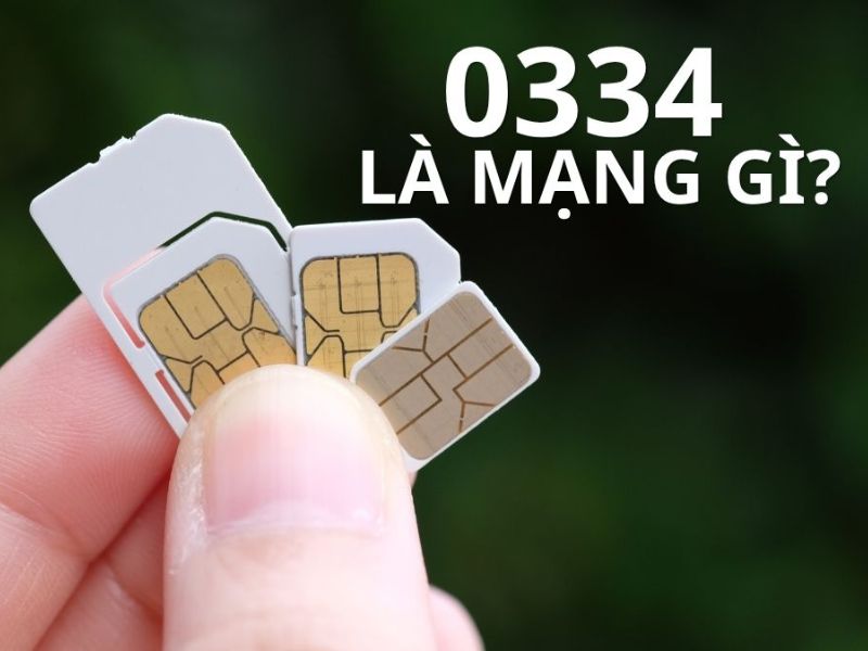 Đầu số 0334 là mạng gì