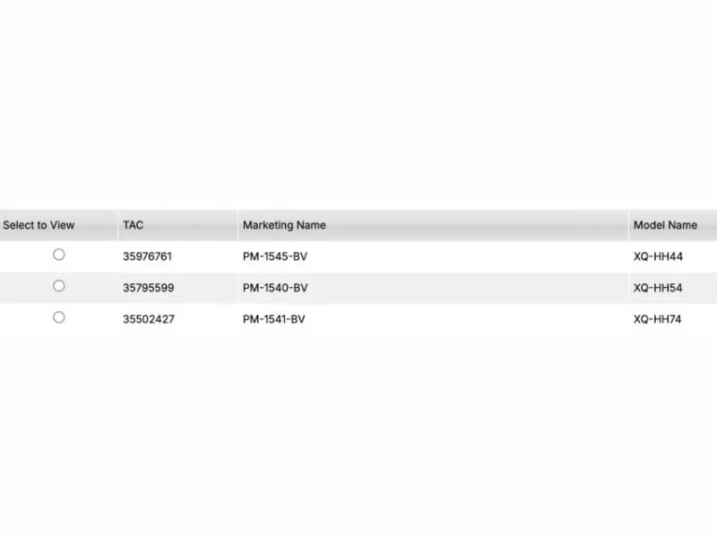 Điện thoại Sony Xperia 1 IX rò rỉ thông tin 
