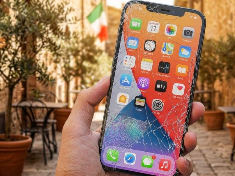 Sửa iPhone 12 Pro Max bị vỡ màn hình ở đâu uy tín?