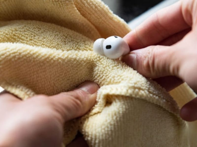 Vệ sinh Airpods đúng cách