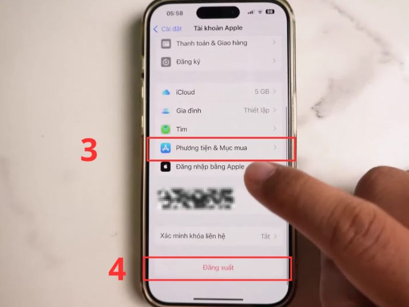 Cách xử lý App Store bị dính iCloud cũ