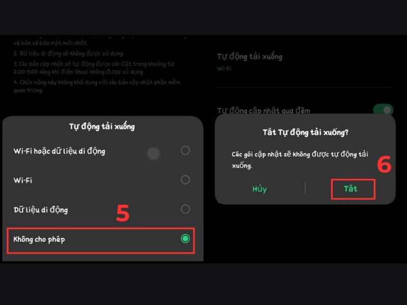 Hướng dẫn tắt cập nhật phần mềm trên Android