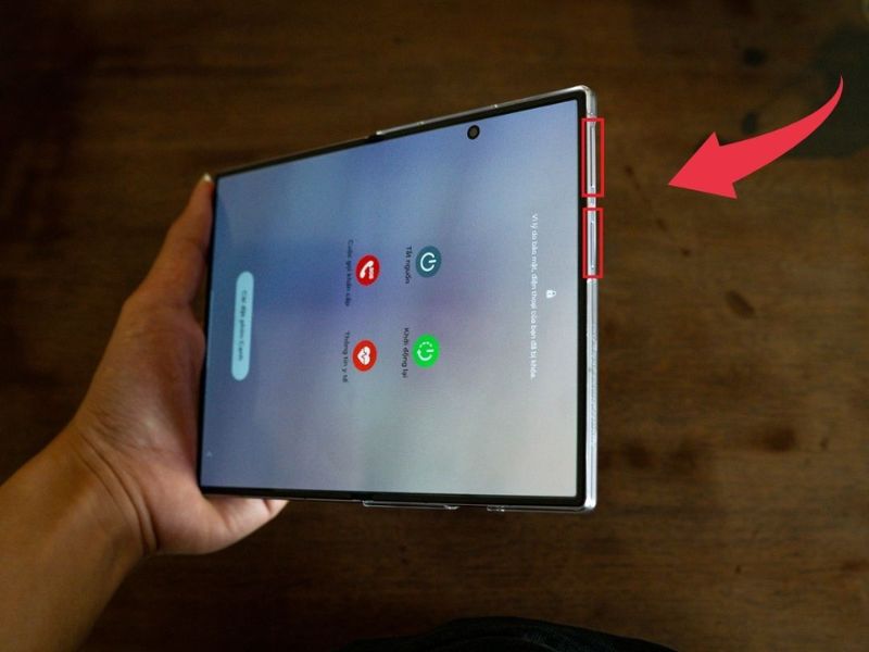 Hướng dẫn cách tắt nguồn Galaxy Z Fold 8